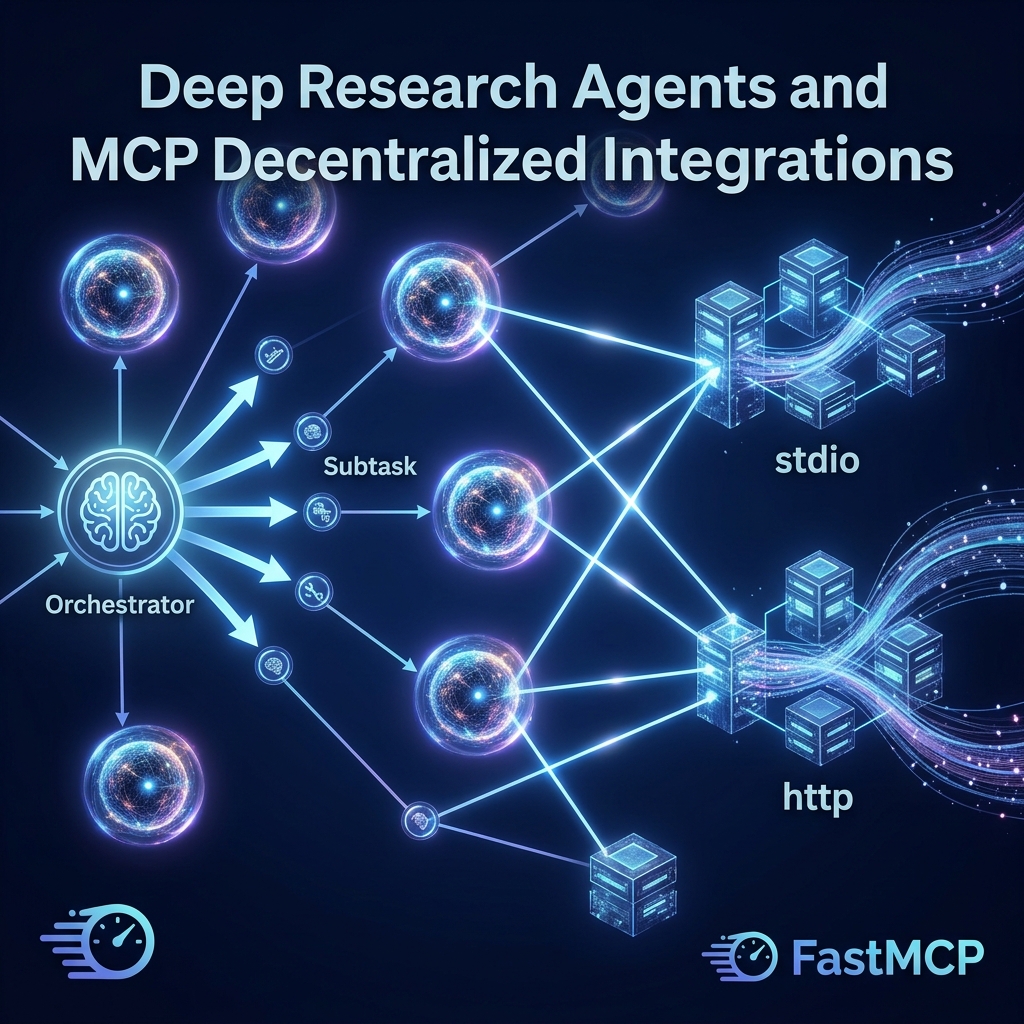 Deep Research Agents & Decentralized Integrations with MCP